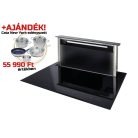 Sirius 00701890630sz indukciós főzőlap beépített elszívóval S-DDH1 EM motor nélkül + CATA NEW YORK edényszett