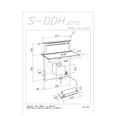   Sirius 00701890630sz indukciós főzőlap beépített elszívóval S-DDH1 EM motor nélkül + CATA NEW YORK edényszett