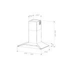 SIRIUS - Páraelszívó SLTC-97 JEEG TW 90 cm fekete