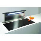 Sirius 00704825620_p pultba építhető páraelszívó S-DD2 TC/L EM 86 fekete üveg/inox motor nélkül + plazma filter QUADRO 800 R