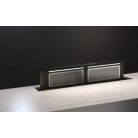 Sirius 00705113504_p pultba építhető páraelszívó S-DD11 EM fekete motor nélkül + plazma filter QUADRO 800 R