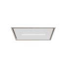 SIRIUS - Páraelszívó SLT-971 EM 90 cm H 160 TW Fehér üveg motor nélkül + ajándék CATA mikro MW-5120 DG