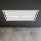 SIRIUS - Páraelszívó SLT-971 EM 120 cm H 160 TW Fehér üveg motor nélkül + ajándék CATA mikro MW-5120 DG