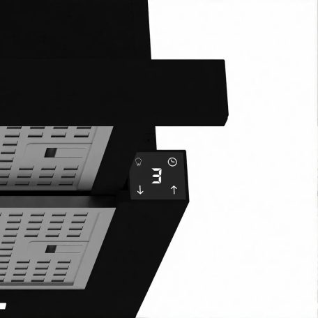 CATA - Páraelszívó TFH-6430 GBK - Fekete LED brushless