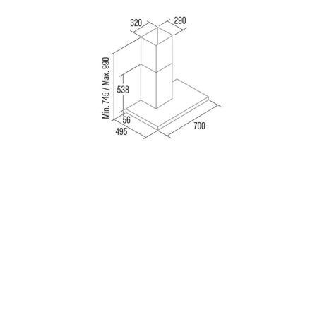 CATA - Páraelszívó SYGMA 7010 X motor nélkül + SEM1T800 külső motor