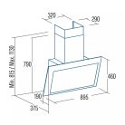 CATA - Páraelszívó Thalassa EVO 900 GBK/A - Fekete