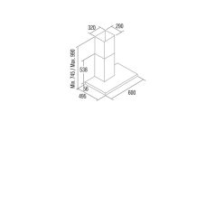   CATA - Páraelszívó SYGMA 6010 X motor nélkül + SEM1T800 külső motor