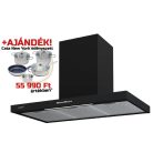 CATA - Páraelszívó SYGMA 9010 BK + CATA NEW YORK edényszett