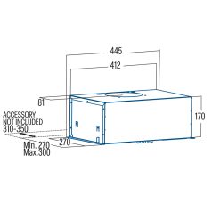 CATA - Páraelszívó RITMA 45 X/A - Inox