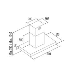   Cata - Páraelszívó ISLA LEGEND 9000 XGBK fekete + plazma filter RONDO 1000/210 R