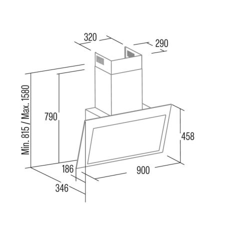 CATA - Páraelszívó THALASSA PRO 900 GBK fekete + plazma filter RONDO 1000/210