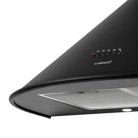 CATA OUTLET - Páraelszívó Q-7790 BK/L LED - Kiállított bemutató termék!