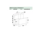CATA - Páraelszívó GRECO 90 WH Can Roca motor nélkül