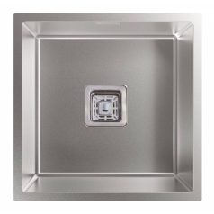   CATA - Mosogatótálca CB-40-40 P R10 inox munkalap alá szerelhető