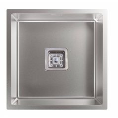   CATA - Mosogatótálca CB-40-40 R10 inox munkalap alá szerelhető