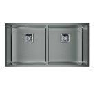 CATA - Mosogatótálca CB-2 40-40 R10 inox munkalap alá szerelhető