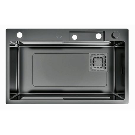 CATA OUTLET - Mosogatótálca CDC-75 40 SBK fegyveracél - Kiállított bemutató termék!