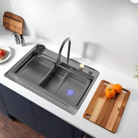 CATA OUTLET - Mosogatótálca CDC-75 40 SBK fegyveracél - Kiállított bemutató termék!