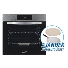   CATA - Beépíthető sütő MDS-8008 X AIR FRYER + Ajándék Pizzasütő szett!
