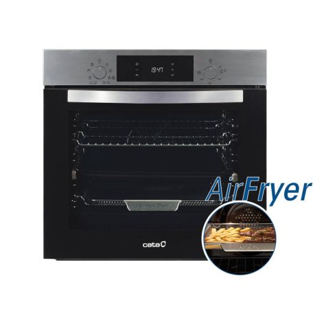 CATA - Beépíthető sütő MDS-8008 X AIR FRYER + Ajándék Pizzasütő szett!