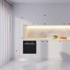 Cata - Beépíthető sütő MDS-8007 BK + Ajándék Pizzasütő szett