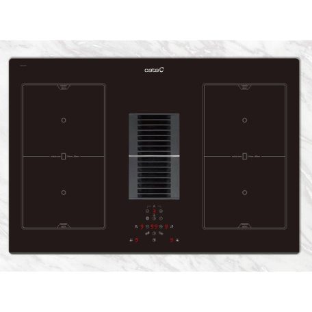 CATA - AS-750Indukciós főzőlap beépített páraelszívóval - ComboHob + plazma filter QUADRO 800 R