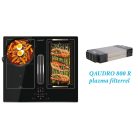 CATA - AS-600 indukciós főzőlap beépített elszívóval + plazma filter QUADRO 800