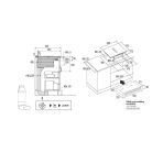 CATA - AS-600 indukciós főzőlap beépített elszívóval + plazma filter QUADRO 800