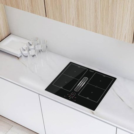 CATA - AS-600 indukciós főzőlap beépített elszívóval + plazma filter QUADRO 800