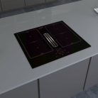 CATA - AS-600 indukciós főzőlap beépített elszívóval + plazma filter QUADRO 800