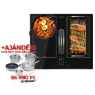 CATA - AS-600 indukciós kerámialap beépített elszívóval + CATA NEW YORK edényszett - ComboHob