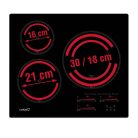 CATA - Beépíthető indukciós főzőlap INSB-6028 BK fekete Hob to Hood