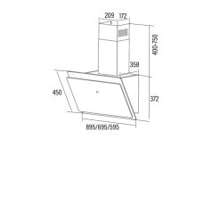 Cata - Páraelszívó WANDA 600 XGBK fekete