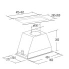 Cata - Páraelszívó GT-PLUS 45 WH/M fehér