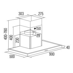 Cata - Páraelszívó S-PRO 9000 X inox