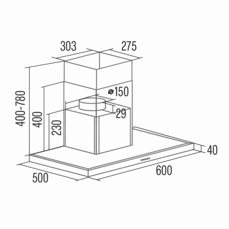 Cata - Páraelszívó S-PRO 6000 X inox