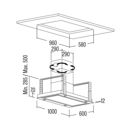 Cata - Páraelszívó ISLA SIRIN 1000 WH