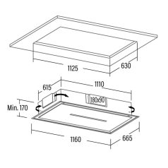 Cata - Páraelszívó Isla Bennu 1200 X Hob to Hood