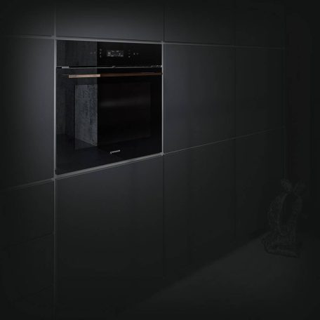 NODOR - Beépíthető sütő NorChef MO-6800 CU fekete/réz AIR FRYER