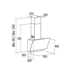 CATA - Páraelszívó Thalassa 700 GBK fekete