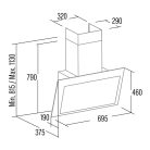 Cata - Páraelszívó Thalassa EVO NO drip 700 GBK fekete