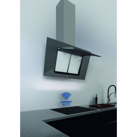 CATA OUTLET - Páraelszívó THALASSA 900 XGBK/F fekete Hob to Hood - Kiállított bemutató termék!