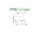 CATA - Mikrohullámú sütő beépített elszívóval CHORUS XGX