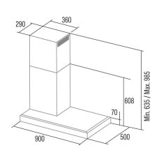 Cata - Páraelszívó GALA L balos
