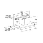 CATA OUTLET - Páraelszívó CORONA X 60 inox - A készlet erejéig rendelhető!