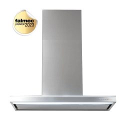 FALMEC LUMINA NRS sziget páraelszívó, 90 cm, inox/üveg