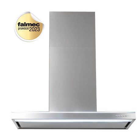 FALMEC LUMINA NRS sziget páraelszívó, 90 cm, inox/üveg