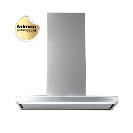 FALMEC LUMINA NRS fali páraelszívó, 90 cm, inox/üveg