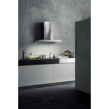 FALMEC LUMINA NRS fali páraelszívó, 90 cm, inox/üveg