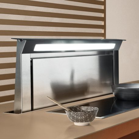 FALMEC DOWN DRAFT pultba építhető páraelszívó, 90 cm, inox, (motor nélkül)